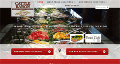 Desktop Screenshot of cattlebaron.com